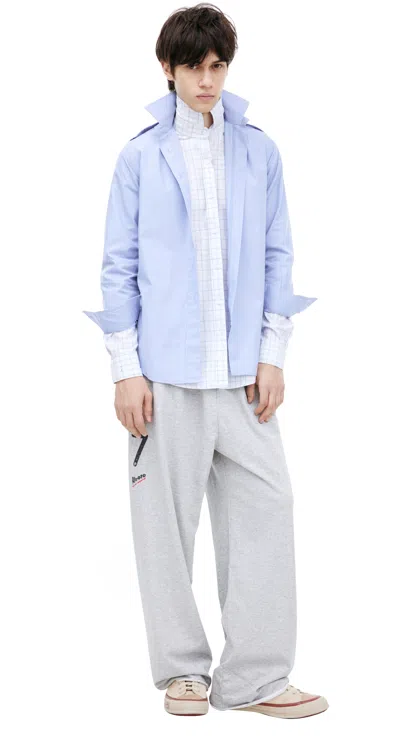 Prototypes Double Layer Shirt In White
