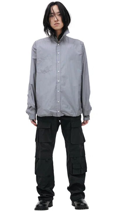 Prototypes Checkered Shirt In Blue
