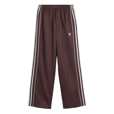 Adidas Originals Adidas X Wales Bonner Regular Fit Stripe Track Pants In Brown