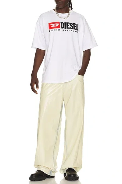Diesel T-boxt-div T-shirt In White