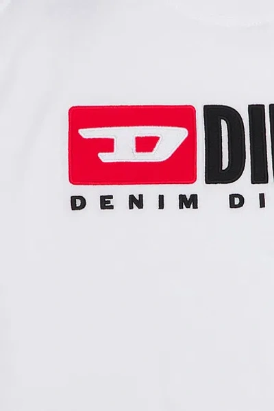 Diesel T-boxt-div T-shirt In White