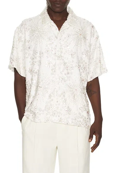 Sanea Collection Anurak Embellished Shirt In White