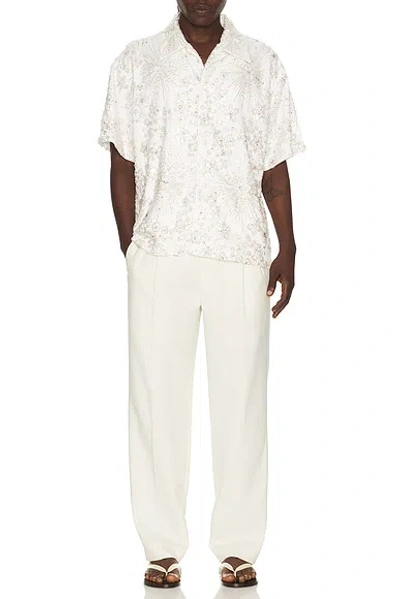 Sanea Collection Anurak Embellished Shirt In White