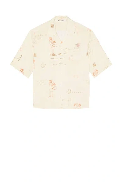Misbhv Devil & Angel Postcard Shirt In Multi