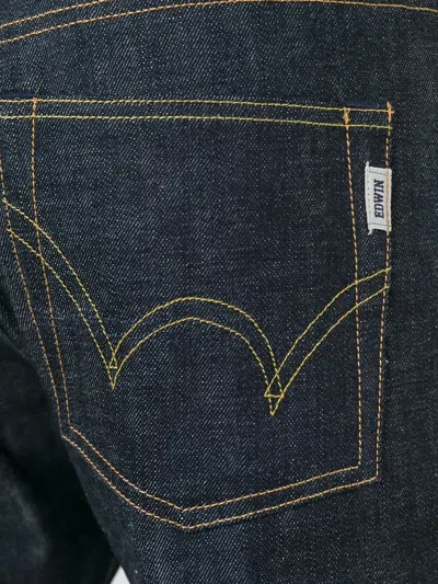 Edwin Roll-up Jeans In Black