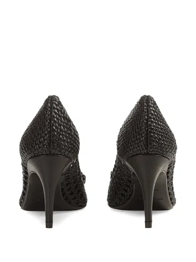 Sergio Rossi Braid Pumps In Black