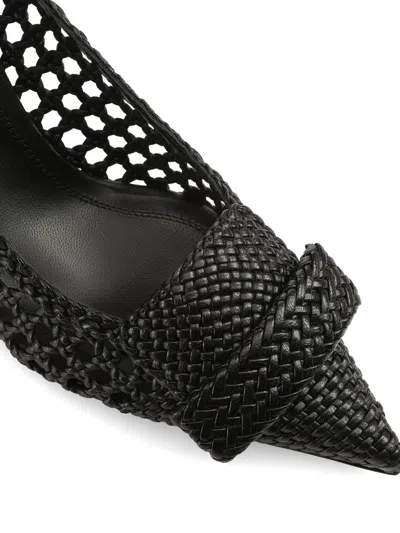 Sergio Rossi Braid Pumps In Black