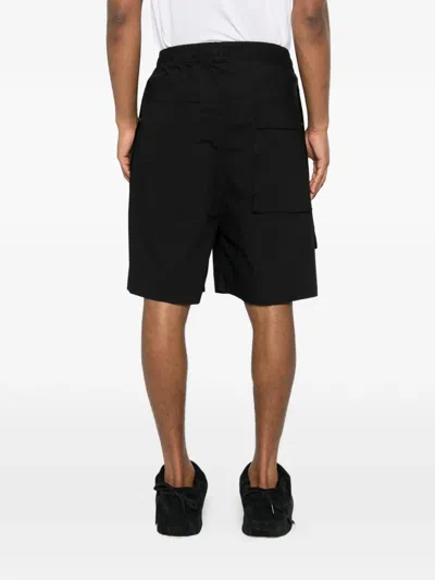 Thom Krom Press-stud Drawstring Shorts In Black