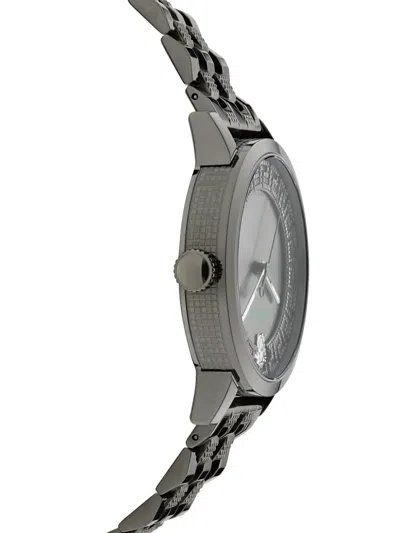 Versace Albireo Greca 40mm Watch In Black