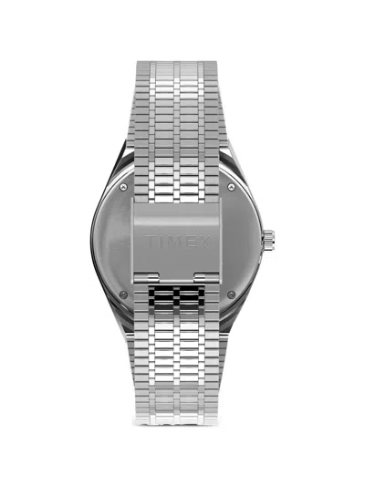 Timex Seconde Seconde 38mm Watch In Gray