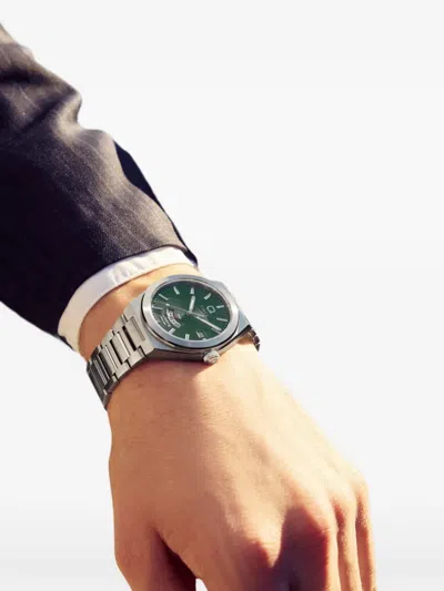 Timex Q Continental Gmt 39mm Watch In Green