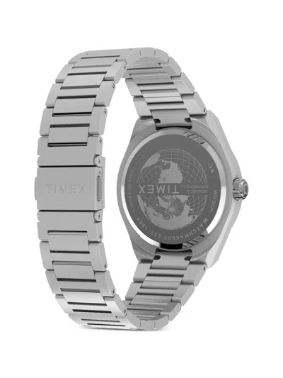 Timex Q Continental Gmt 39mm Watch In Green