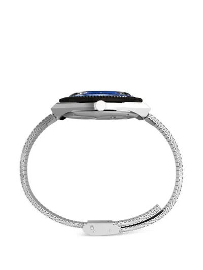 Timex X Seconde Seconde Analog 38mm Watch In Silver