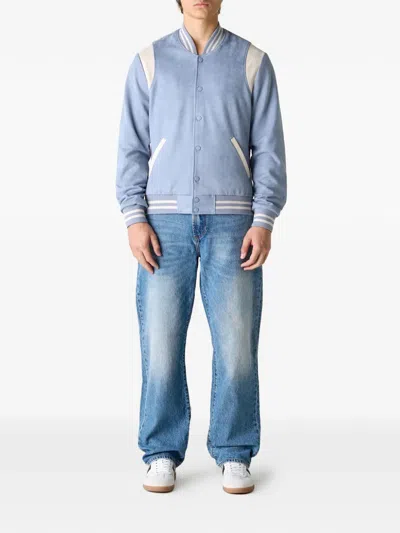 Monfrere Jeter Varsity Jacket In Blue