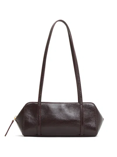 Mansur Gavriel Filo Bag In Aubergine Naplak