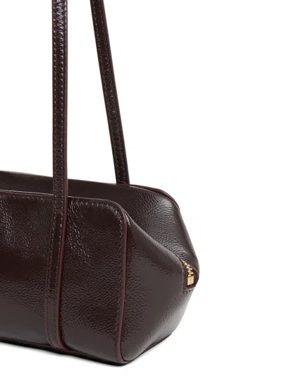 Mansur Gavriel Filo Bag In Aubergine Naplak