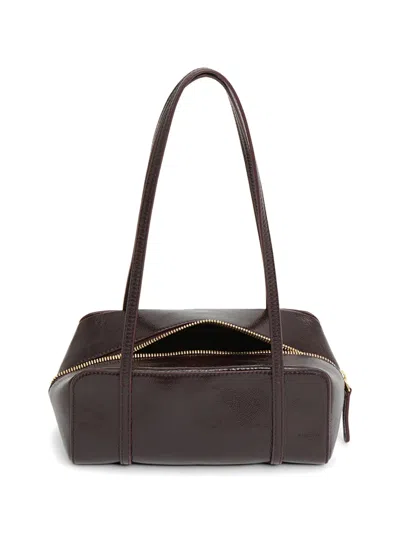 Mansur Gavriel Filo Bag In Aubergine Naplak