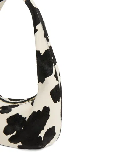 Mansur Gavriel Mini Gnocchi Bag In Printed Ponyhair