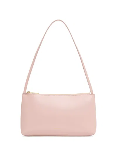 Mansur Gavriel Mini Gaia Leather Crossbody Bag In Pink