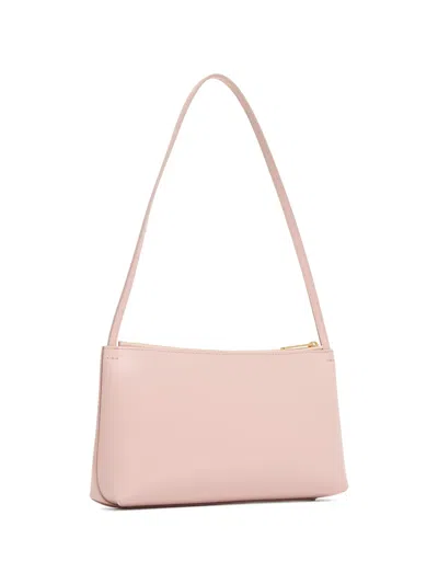 Mansur Gavriel Mini Gaia Leather Crossbody Bag In Pink