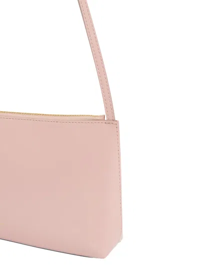 Mansur Gavriel Mini Gaia Leather Crossbody Bag In Pink