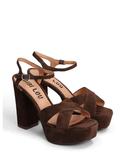 Bibi Lou Primrose Platform Sandals In Multi