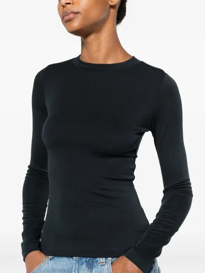 Essentials Long-sleeve T-shirt In Black