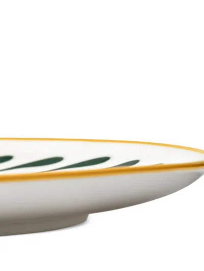 Serax X Waww La Table Bazaar Geometric-pattern Dinner Plates In Multi