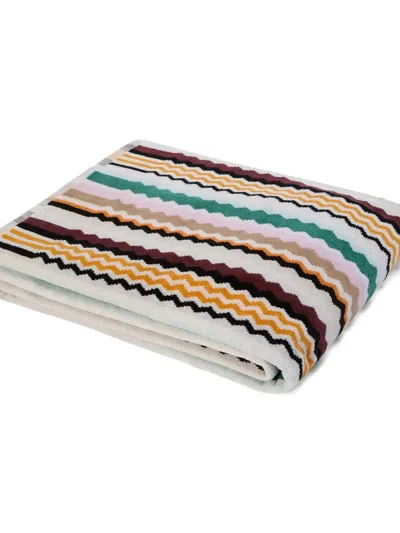 Missoni Aura Chevron-pattern Bath Sheet In Multi