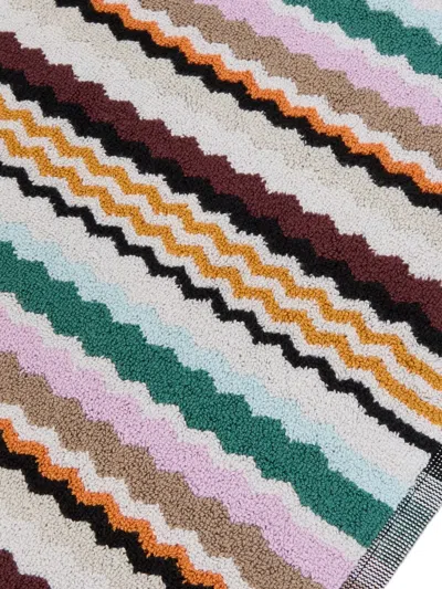 Missoni Aura Chevron-pattern Bath Sheet In Multi