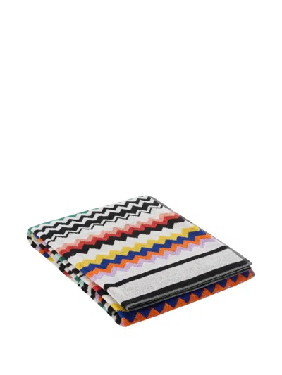 Missoni Best Zigzag-pattern Beach Towel In Multi