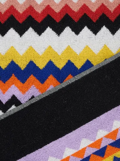 Missoni Best Zigzag-pattern Beach Towel In Multi
