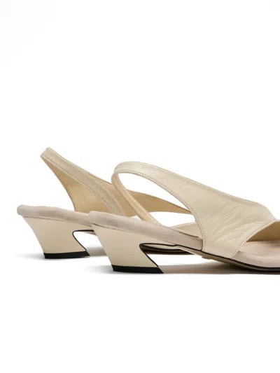 System Curvea Slingback Sandals In Neutral