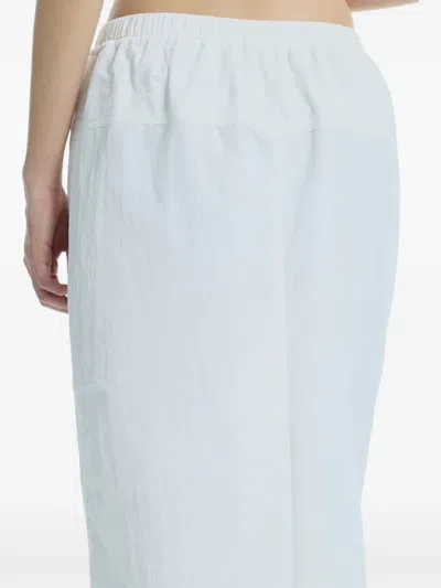 System Padded Drawstring Skirt In White