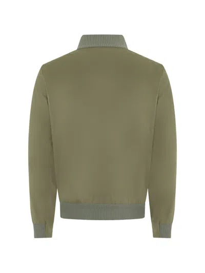 Rrd Button-up Bomber Jacket In Green