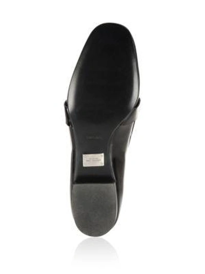Shop Michael Kors Lennox Patent Leather Loafers In Black