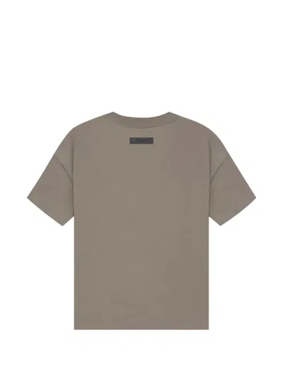Essentials Logo-print T-shirt In Gray