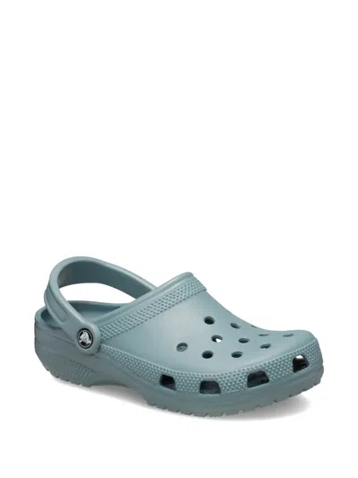 Crocs Perforated Mules In Blue
