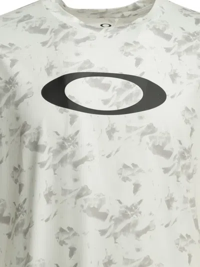 Oakley Enhance Qdevo Graphic Print T-shirt In White