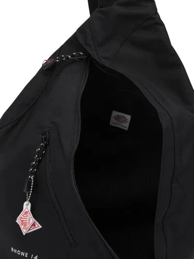 Danton Rhone 14 Logo-patch Backpack In Black