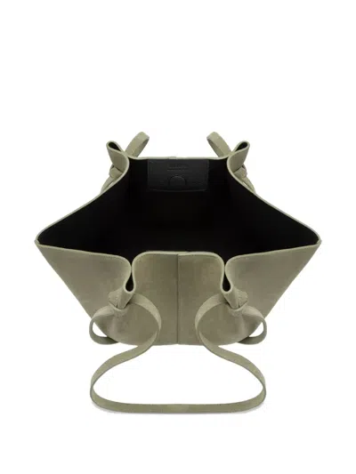 Yuzefi Double-handle Shoulder Bag In Green