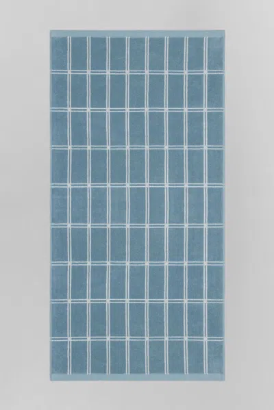 Baina Sorn Bath Towel In Blue