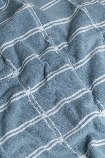 Baina Sorn Bath Towel In Blue