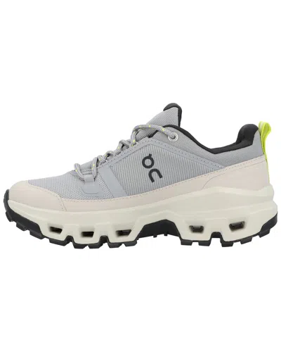 On Running Cloudrock Mid Waterproof Canvas Sneaker In Gray
