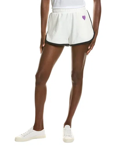 Chaser Rainbow Short In White