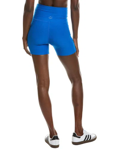 Beyond Yoga Spacedye Keep Pace 5in Short In Blue