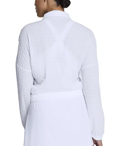 Spanx Get Moving Woven Jacket In White