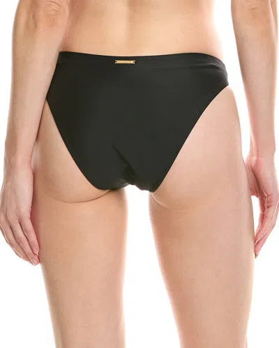 Milly Solid Margot Bikini Bottoms In Black