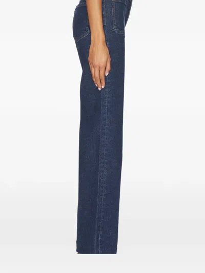 Frame Flared Jeans In Blue