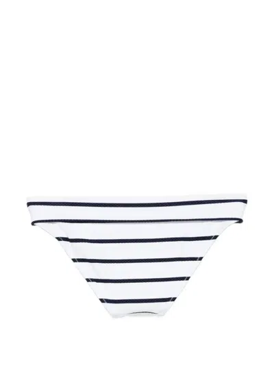 Heidi Klein Stripe-pattern Bikini Bottoms In White